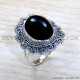 Black Onyx 925 Sterling Silver Ring (SJWR-1786)