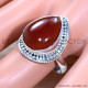 Carnelian 925 Sterling Silver Ring (SJWR-1788)