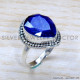 Sapphire 925 Sterling Silver Ring (SJWR-1792)