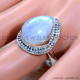 Rainbow Moonstone 925 Sterling Silver Ring (SJWR-1793)