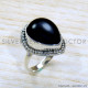 Black Onyx 925 Sterling Silver Ring (SJWR-1797)