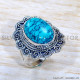 Turquoise 925 Sterling Silver Ring (SJWR-1826)