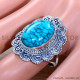 Turquoise 925 Sterling Silver Ring (SJWR-1826)