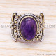 Amethyst 925 Sterling Silver Ring (SJWR-184) Amethyst 925 Sterling Silver Ring (SJWR-184)