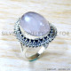 Rainbow Moonstone 925 Sterling Silver Ring (SJWR-1862)
