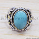 Larimar 925 Sterling Silver Ring (SJWR-187) Larimar 925 Sterling Silver Ring (SJWR-187)