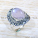 Rose Quartz 925 Sterling Silver Ring (SJWR-1877)