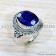 Sapphire 925 Sterling Silver Ring (SJWR-1878)