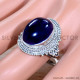 Amethyst 925 Sterling Silver Ring (SJWR-1880)