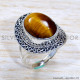 Tiger Eye 925 Sterling Silver Ring (SJWR-1890)