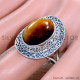 Tiger Eye 925 Sterling Silver Ring (SJWR-1890)