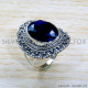 Sapphire 925 Sterling Silver Ring (SJWR-1909)