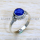 Sapphire 925 Sterling Silver Ring (SJWR-1920)
