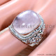 Rose Quartz 925 Sterling Silver Ring (SJWR-1933)