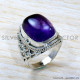 Amethyst 925 Sterling Silver Ring (SJWR-1934)