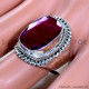Ruby 925 Sterling Silver Ring (SJWR-1943)