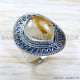 Golden Rutile 925 Sterling Silver Ring (SJWR-1954)