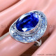 Sapphire 925 Sterling Silver Ring (SJWR-1968)