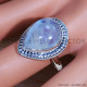 Rainbow Moonstone 925 Sterling Silver Ring (SJWR-1976) Rainbow Moonstone 925 Sterling Silver Ring (SJWR-1976)