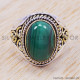 Malachite 925 Sterling Silver Ring (SJWR-198) Malachite 925 Sterling Silver Ring (SJWR-198)