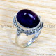 Amethyst 925 Sterling Silver Ring (SJWR-1983)