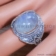 Rainbow Moonstone 925 Sterling Silver Ring (SJWR-1990)