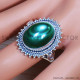 Malachite 925 Sterling Silver Ring (SJWR-1994)