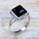 Black Onyx 925 Sterling Silver Ring (SJWR-2000)