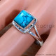 Turquoise 925 Sterling Silver Ring (SJWR-2004)