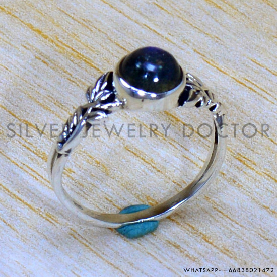 Labradorite 925 Sterling Silver Ring (SJWR-2007) Labradorite 925 Sterling Silver Ring (SJWR-2007)