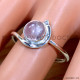 Rose Quartz 925 Sterling Silver Ring (SJWR-2011)