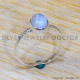 Rainbow Moonstone 925 Sterling Silver Ring (SJWR-2015) Rainbow Moonstone 925 Sterling Silver Ring (SJWR-2015)