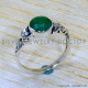 Emerald 925 Sterling Silver Ring (SJWR-2017) Emerald 925 Sterling Silver Ring (SJWR-2017)
