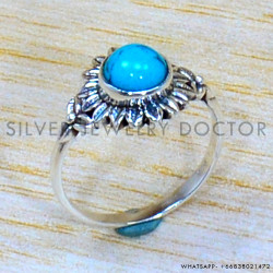 Turquoise 925 Sterling Silver Ring (SJWR-2022)