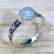 Rainbow Moonstone 925 Sterling Silver Ring (SJWR-2024) Rainbow Moonstone 925 Sterling Silver Ring (SJWR-2024)