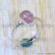 Rose Quartz 925 Sterling Silver Ring (SJWR-2031) Rose Quartz 925 Sterling Silver Ring (SJWR-2031)