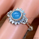 Chalcedony 925 Sterling Silver Ring (SJWR-2040) Chalcedony 925 Sterling Silver Ring (SJWR-2040)