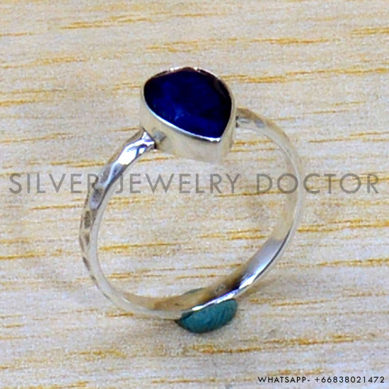 Sapphire 925 Sterling Silver Ring (SJWR-2054) Sapphire 925 Sterling Silver Ring (SJWR-2054)