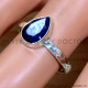 Sapphire 925 Sterling Silver Ring (SJWR-2054) Sapphire 925 Sterling Silver Ring (SJWR-2054)