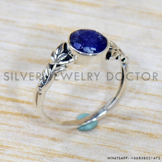 Sapphire 925 Sterling Silver Ring (SJWR-2055) Sapphire 925 Sterling Silver Ring (SJWR-2055)