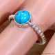Turquoise 925 Sterling Silver Ring (SJWR-2057) Turquoise 925 Sterling Silver Ring (SJWR-2057)