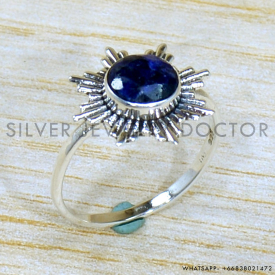 Sapphire 925 Sterling Silver Ring (SJWR-2063) Sapphire 925 Sterling Silver Ring (SJWR-2063)