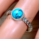 Turquoise 925 Sterling Silver Ring (SJWR-2065) Turquoise 925 Sterling Silver Ring (SJWR-2065)