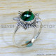 Malachite 925 Sterling Silver Ring (SJWR-2066) Malachite 925 Sterling Silver Ring (SJWR-2066)