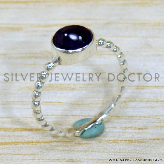 Amethyst 925 Sterling Silver Ring (SJWR-2068) Amethyst 925 Sterling Silver Ring (SJWR-2068)