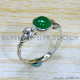 Green Onyx 925 Sterling Silver Ring (SJWR-2070) Green Onyx 925 Sterling Silver Ring (SJWR-2070)
