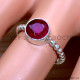 Ruby 925 Sterling Silver Ring (SJWR-2072) Ruby 925 Sterling Silver Ring (SJWR-2072)
