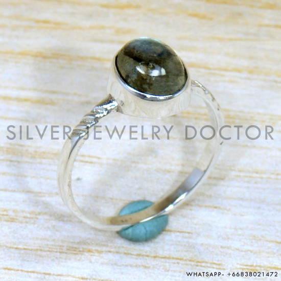 Labradorite 925 Sterling Silver Ring (SJWR-2073)