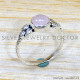 Rose Quartz 925 Sterling Silver Ring (SJWR-2078) Rose Quartz 925 Sterling Silver Ring (SJWR-2078)