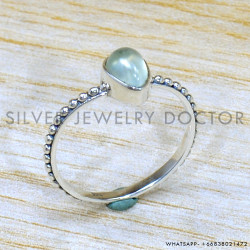 Prehnite 925 Sterling Silver Ring (SJWR-2081) Prehnite 925 Sterling Silver Ring (SJWR-2081)